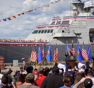 Trump’s promise to build more warships is on a collision course with his deportation pledges