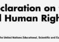 Universal Declaration on the Human Genome and Human Rights