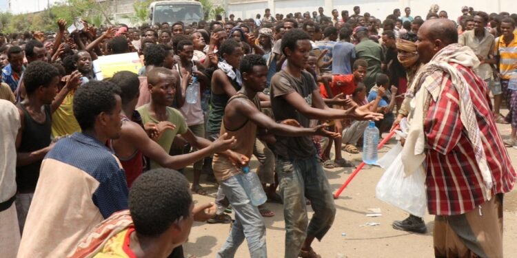 Ethiopian and Somali Migrants Fleeing War Find Themselves Trapped