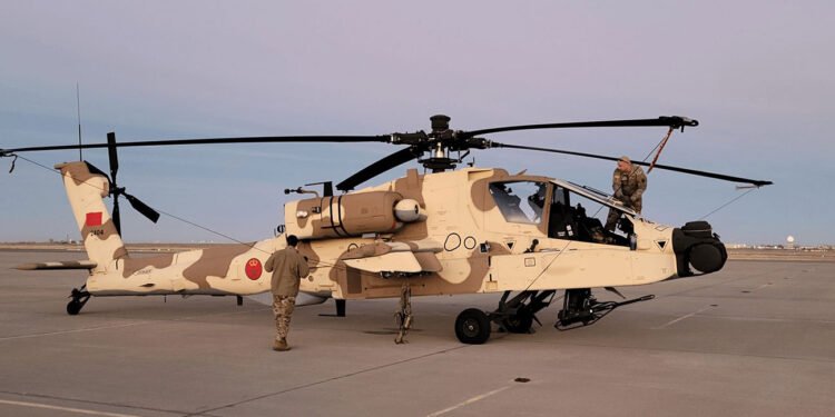 Morocco Receives First Set of U.S. AH-64 Apache Attack Helicopters
