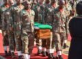 Remains of 14 SANDF soldiers arrive home after long journey from DRC