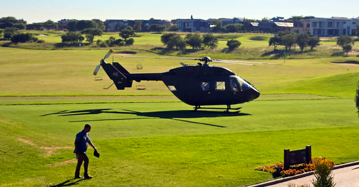 SAAF explains golf day held amid DRC fighting