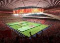 The Undulating Stadium Design for Al-Ahly Football Club near Cairo