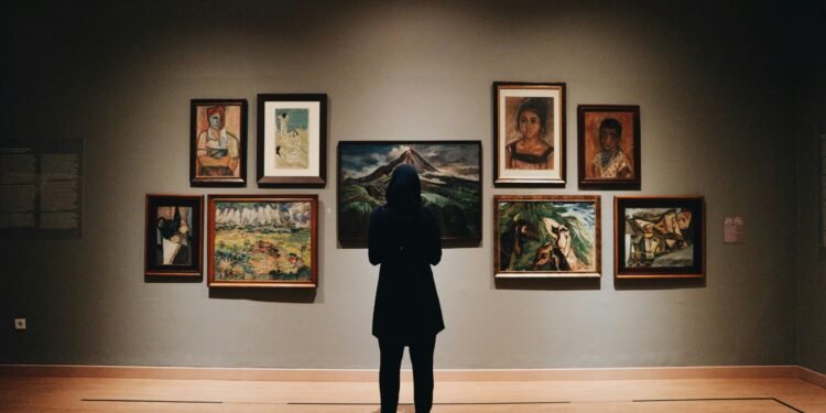 Zero-shot classification of art with large language models