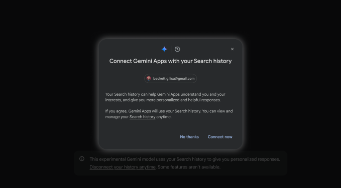 Google wants Gemini to get to know you better