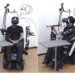Human-collaborative robot operates in cybernics space for daily support