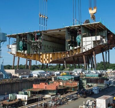 Shipbuilders swarm Capitol Hill to lobby for aircraft carrier funding