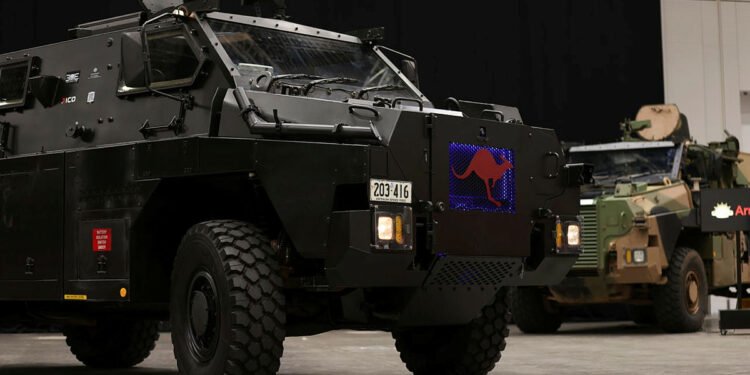 Thales Australia Tests Counter-Drone Systems On Bushmaster Vehicle
