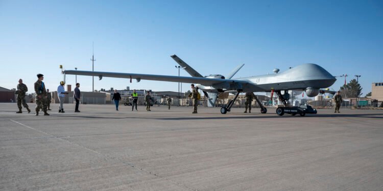 US Air Force Demos Electric Aircraft Towing System in New Mexico