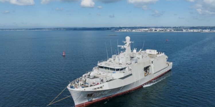 Future Dutch Navy Minehunter Begins Sea Trials