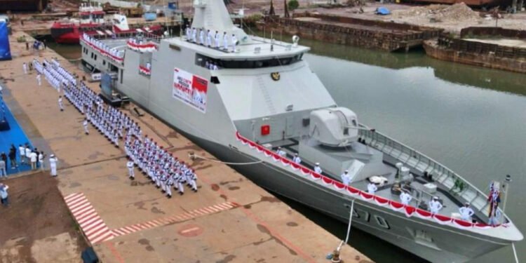 Indonesian Navy Inducts Second Bung Karno Corvette
