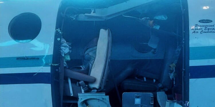 SAAF King Air door found on farm