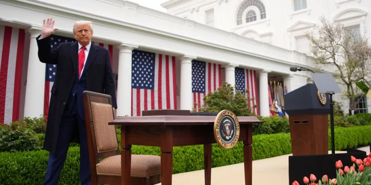 Trump installs sweeping new tariffs, but pharma appears to dodge blow