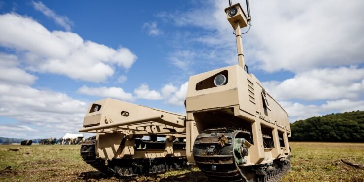 Ukraine Tests Over 70 Systems In Largest-Ever Ground Drones Demo