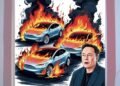 Why Burning Tesla Cars Won’t Dim Elon Musk’s Shine