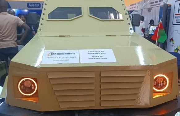 Burkina Faso company unveils indigenous armoured vehicle at SYSDEF 2025