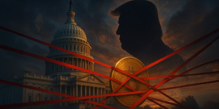 Concerns over Trump’s conflict of interest are slowing the progress of broader crypto policy