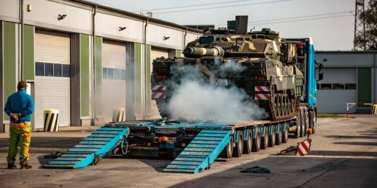 Hungary Receives Three Leopard Tanks, First Leguan Mobile Bridge