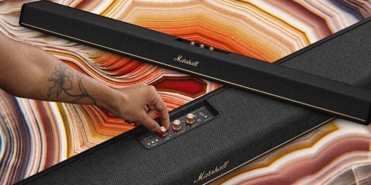 Marshall Takes On Sonos With Its First Soundbar
