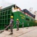 Military sealift vessel Eddystone visits South Africa