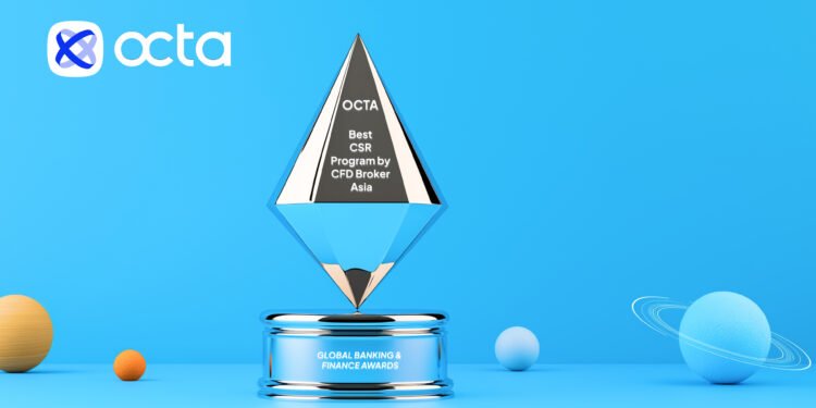 Octa receives the ‘Best CSR program by CFD broker Asia 2025’ award