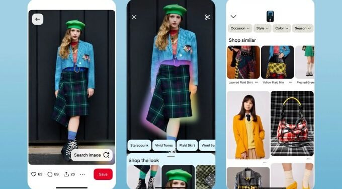 Pinterest updates visual search with more AI-powered features