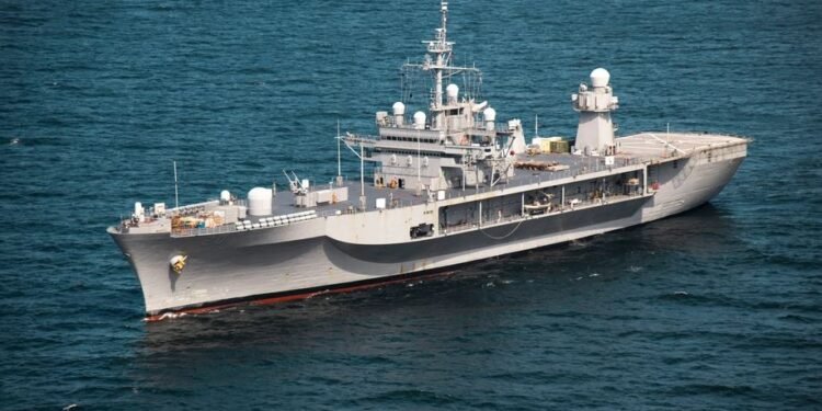 USS Mount Whitney visits Libya