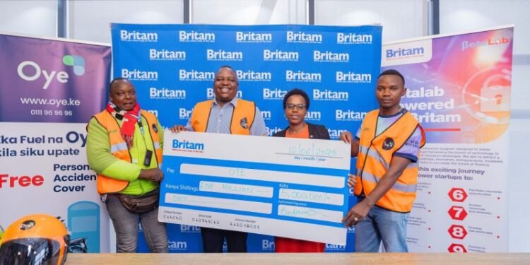 Britam’s BetaLab Invests in Oye to Support Boda Boda Rider