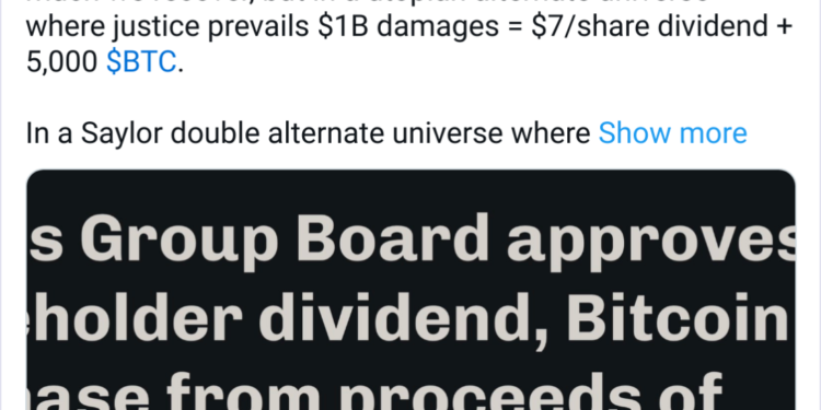 Genius Group to Share Lawsuit Gains With Investors, Buy Bitcoin