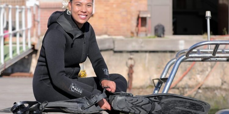 Meet SAPS’ Western Cape’s Youngest Diver, Constable Fritz