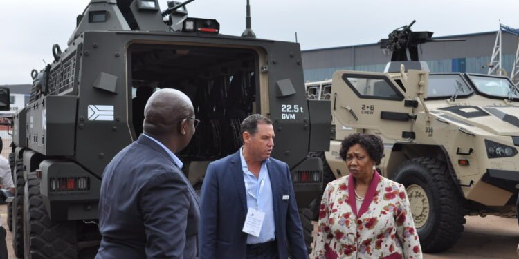 Motshekga ‘in awe’ of South African defence industry