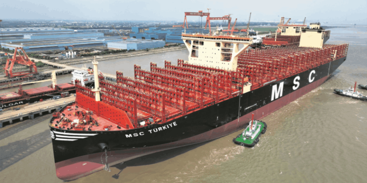 Record-breaking megaships arrive West Africa as global shipping firm expands trade routes