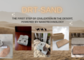 The First Step of Civilization in the Desert, Powered by Nanotechnology