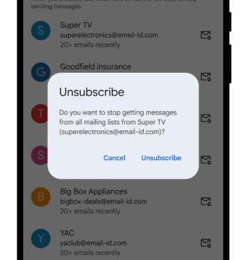 Gmail’s new ‘Manage subscriptions’ tool will help declutter your inbox