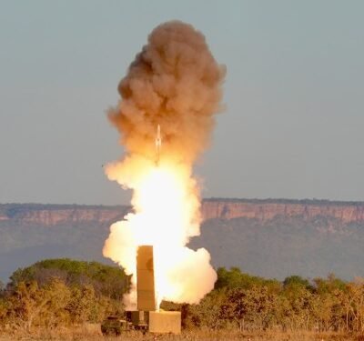 In a Pacific first, Army’s new launcher fires a missile at a maritime target