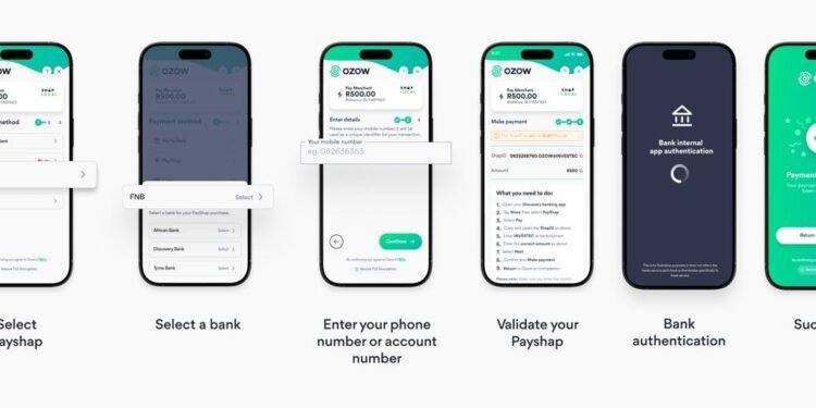 Ozow Launches a ‘Real-Time Payments’ PayShap Request Feature SA Merchants