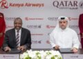 Qatar Airways and Kenya Airways Ink Strategic Partnership