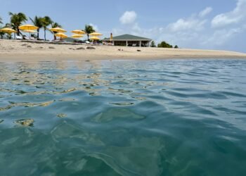 The Best Beach in Nevis Has Sparkling Sand, Calm Water and Stunning Views of St Kitts