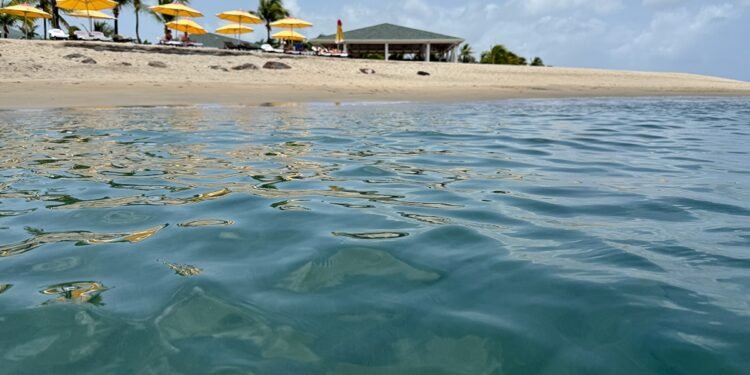 The Best Beach in Nevis Has Sparkling Sand, Calm Water and Stunning Views of St Kitts