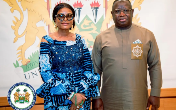 The Liberian Ambassador to Sierra Leone Bids Farewell to Sierra Leone’s President Julius Maada Bio, After Three Years of Dedicated Service in Sierra Leone