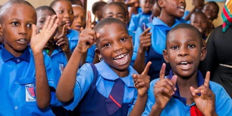 Top 10 African countries with the largest population of children in 2025