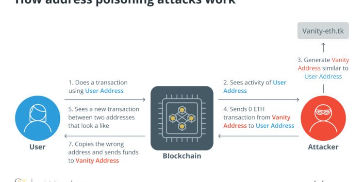 What are address poisoning attacks in crypto and how to avoid them?