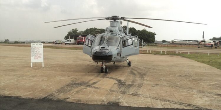 Ghana military Harbin Z-9 helicopter crash