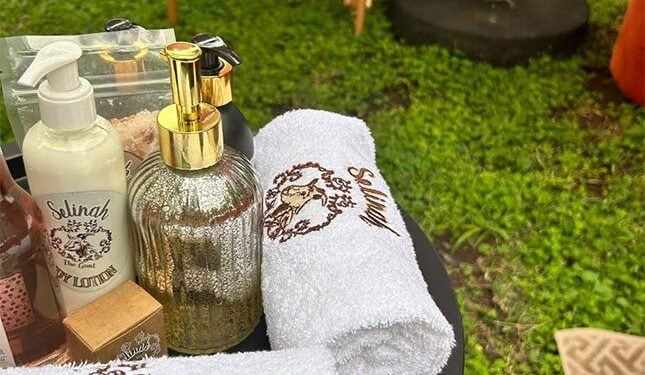 Goat farmer launches her own skincare and wellness range