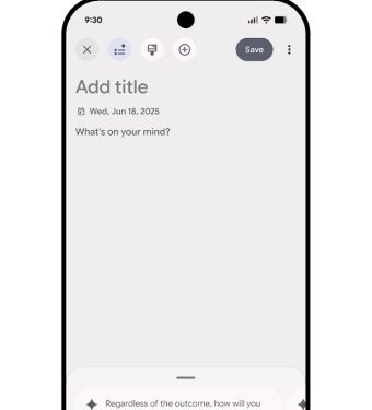 Google launches a new Pixel Journal app