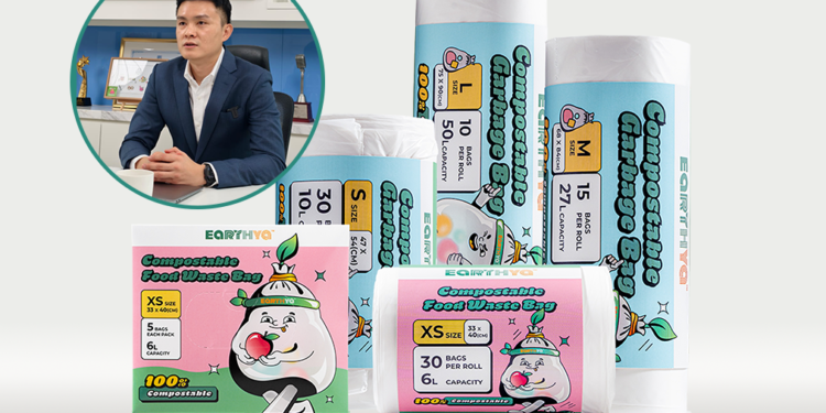 Innovative eco brand Earthya has launched compostable bags, helping Malaysians tackle the challenge of microplastic pollution.