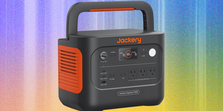 Jackery Explorer 1000 Deal: $350 Off Battery Bank Right Now