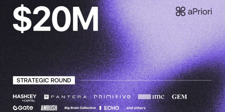 Jump Trading Alums Raise $20M for aPriori to Bring High-Frequency Trading Tools On-Chain