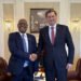 Minister of Foreign Affairs of Belarus M.Ryzhenkov meets the Ambassador of Sudan
