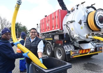 New high-tech trucks power up Cape Town’s water and sanitation response